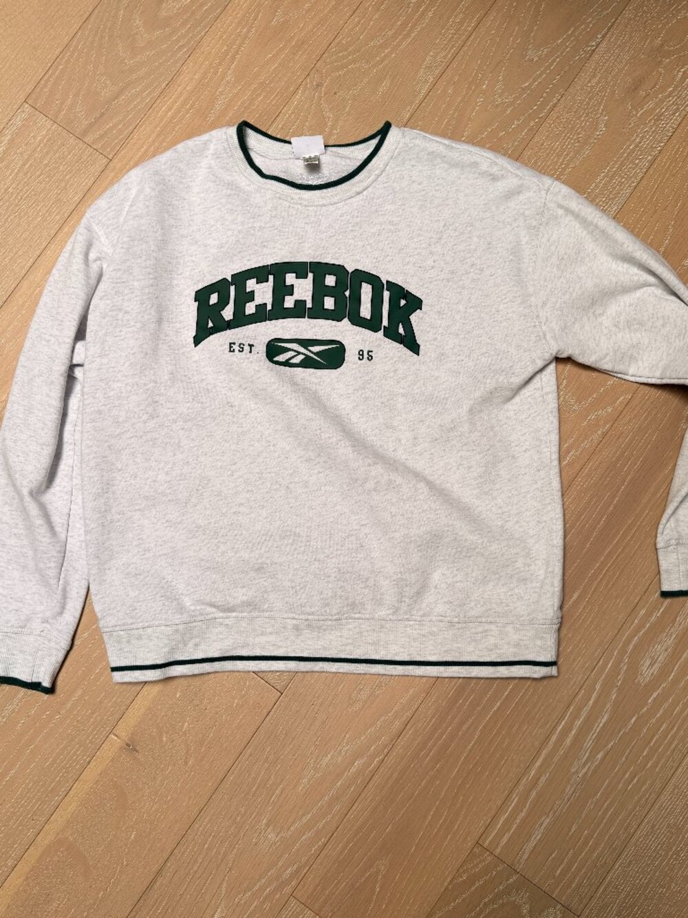 Reebok Crewneck (Gray & Green)